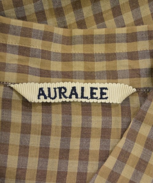 AURALEE（オーラリー）カジュアルシャツ ベージュ サイズ:3(S位) メンズ/2200710494153