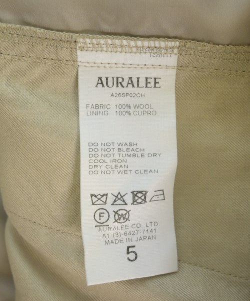 AURALEE（オーラリー）その他 ベージュ サイズ:5(L位) メンズ/2200714208022