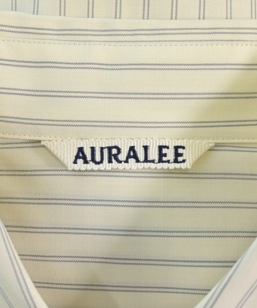 AURALEE（オーラリー）カジュアルシャツ 黄 サイズ:0(XS位) メンズ/2200714693033
