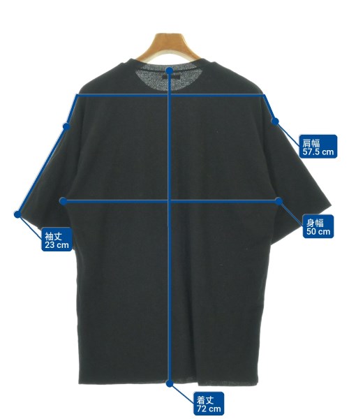AURALEE（オーラリー）Tシャツ・カットソー 黒 サイズ:5(L位) メンズ/2200712009027
