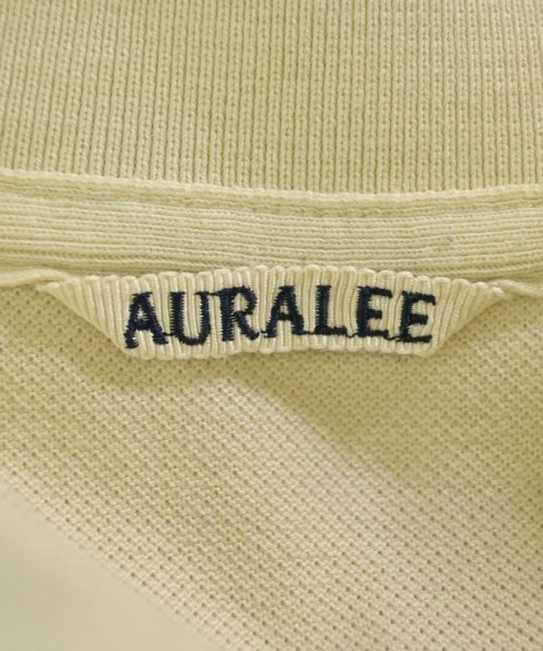 AURALEE（オーラリー）ポロシャツ ベージュ サイズ:3(S位) メンズ/2200714890067