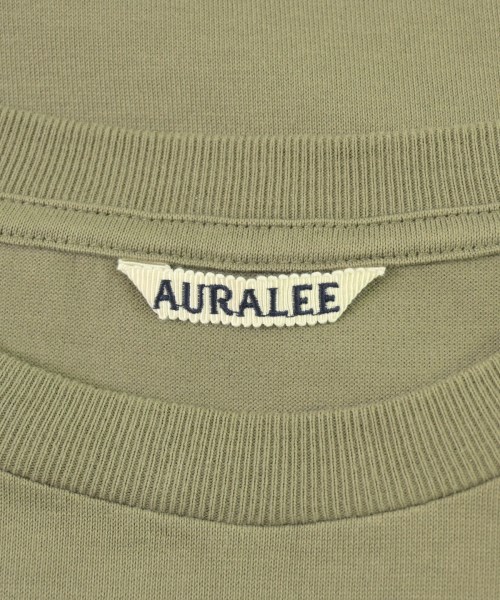 AURALEE（オーラリー）Tシャツ・カットソー カーキ サイズ:3(S位) メンズ/2200715051061