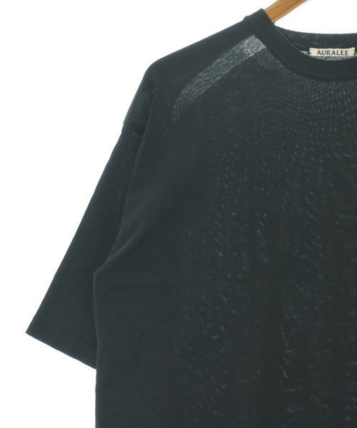 AURALEE（オーラリー）Tシャツ・カットソー 黒 サイズ:3(S位) メンズ/2200715261057