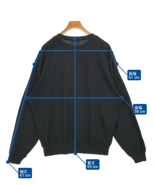 AURALEE（オーラリー）Tシャツ・カットソー 黒 サイズ:4(M位) メンズ/2200715820049