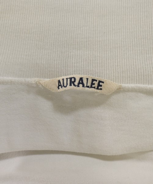 AURALEE（オーラリー）Tシャツ・カットソー 白 サイズ:5(L位) メンズ/2200714198101