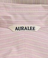 AURALEE（オーラリー）カジュアルシャツ ピンク サイズ:3(S位) メンズ/2200715932179