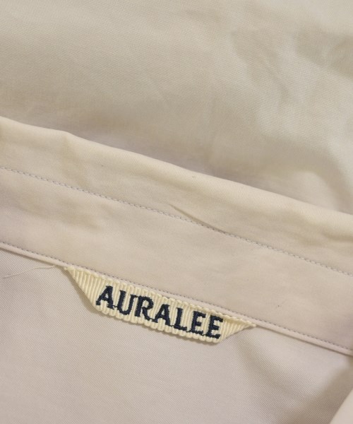 AURALEE（オーラリー）カジュアルシャツ ピンク サイズ:3(S位) メンズ/2200717133031