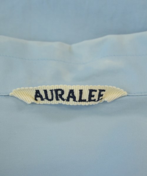 AURALEE（オーラリー）カジュアルシャツ 青 サイズ:3(S位) メンズ/2200717366088