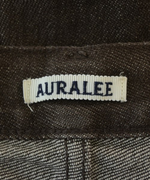 AURALEE（オーラリー）デニムパンツ 茶 サイズ:32(L位) メンズ/2200718055011