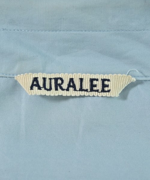 AURALEE（オーラリー）カジュアルシャツ 青 サイズ:5(L位) メンズ/2200718877026
