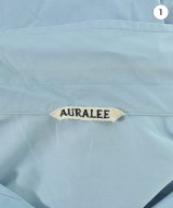 AURALEE（オーラリー）カジュアルシャツ 青 サイズ:5(L位) メンズ/2200718877026