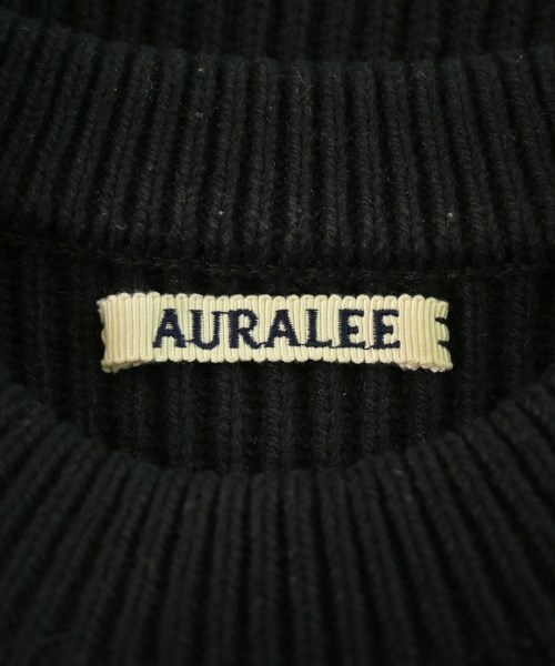 AURALEE（オーラリー）ニット・セーター 黒 サイズ:3(S位) メンズ/2200645433043