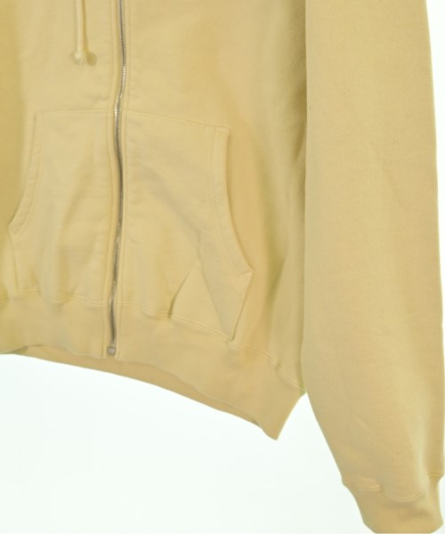 AURALEE（オーラリー）パーカー 黄 サイズ:4(M位) メンズ/2200638684032