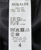 AURALEE（オーラリー）テーラードジャケット 黒 サイズ:4(M位) メンズ/2200646065014