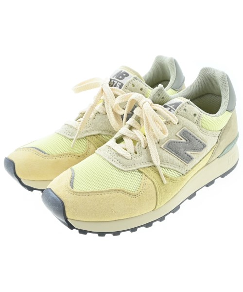 AURALEE(オーラリー)スニーカー 黄 サイズ:26cm/2200638716016