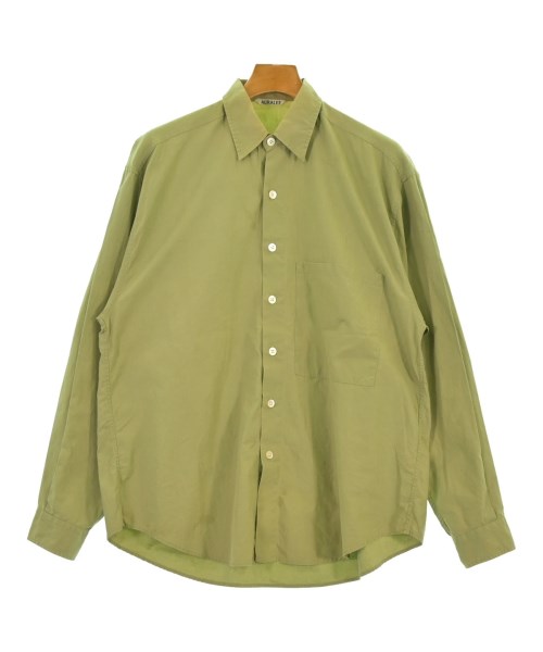AURALEE(オーラリー)カジュアルシャツ カーキ サイズ:3(S位)/2200646813042