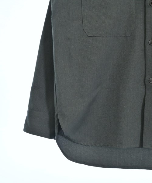 AURALEE（オーラリー）カジュアルシャツ 緑 サイズ:4(M位) メンズ/2200646960067