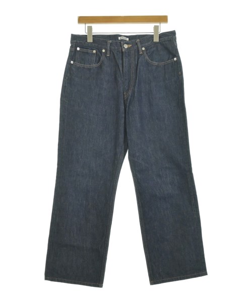 AURALEE(オーラリー)デニムパンツ 紺 サイズ:34(XL位)/2200636383166