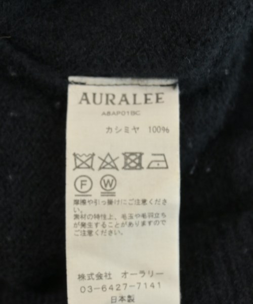 AURALEE（オーラリー）ニット・セーター 黒 サイズ:4(M位) メンズ/2200647133033