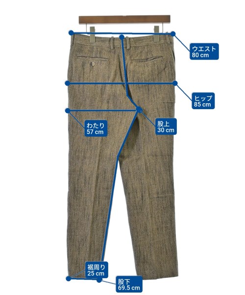 AURALEE（オーラリー）スラックス ベージュ サイズ:4(M位) メンズ/2200647778104