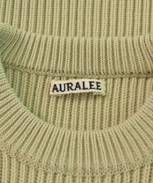 AURALEE（オーラリー）ニット・セーター カーキ サイズ:4(M位) メンズ/2200647905012
