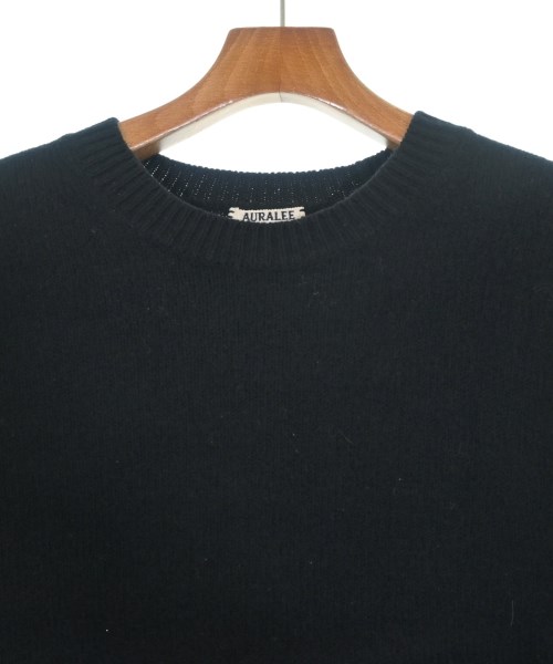 AURALEE（オーラリー）ニット・セーター 黒 サイズ:3(S位) メンズ/2200638240023