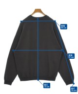 AURALEE（オーラリー）スウェット 茶 サイズ:4(M位) メンズ/2200642094070