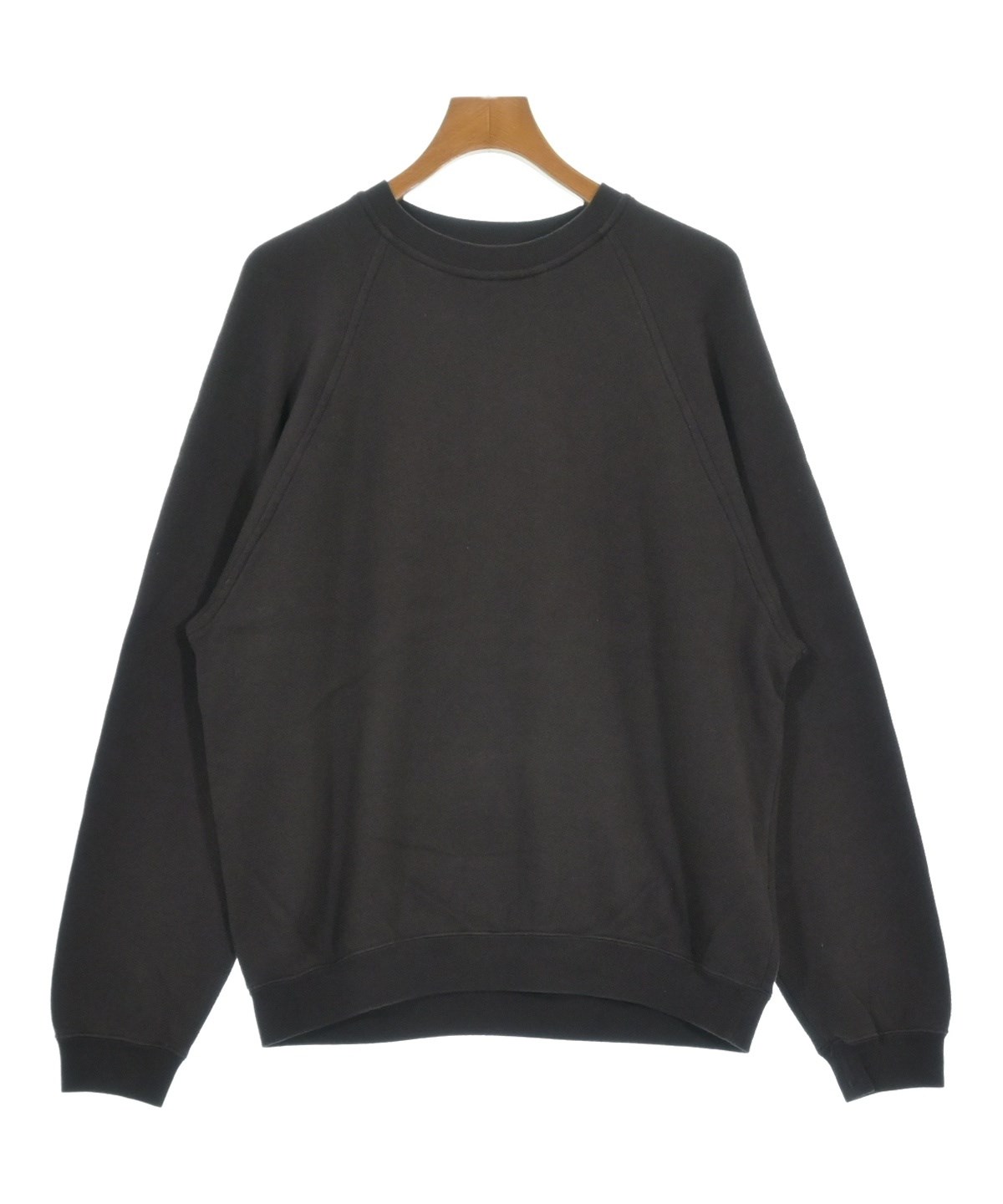 AURALEE（オーラリー）スウェット 茶 サイズ:4(M位) メンズ