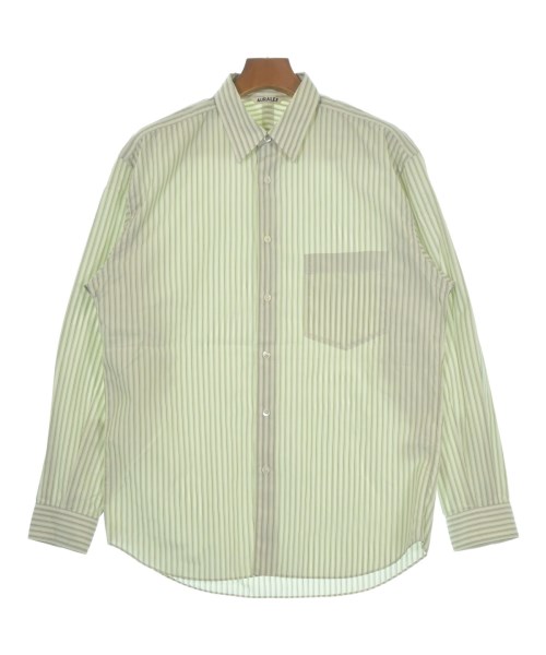 AURALEE(オーラリー)カジュアルシャツ ベージュ サイズ:4(M位)/2200648427063