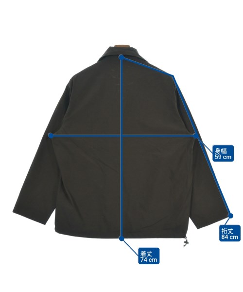 AURALEE（オーラリー）ブルゾン 茶 サイズ:3(S位) メンズ/2200648427100