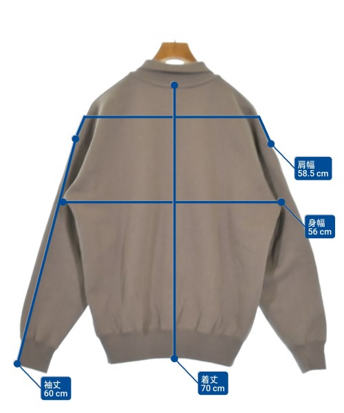 AURALEE（オーラリー）その他 グレー サイズ:3(S位) メンズ/2200648471028