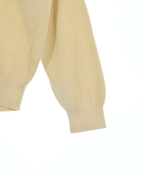 AURALEE（オーラリー）ニット・セーター 黄 サイズ:4(M位) メンズ/2200648471035