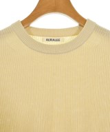 AURALEE（オーラリー）ニット・セーター 黄 サイズ:4(M位) メンズ/2200648471035