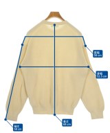 AURALEE（オーラリー）ニット・セーター 黄 サイズ:4(M位) メンズ/2200648471035