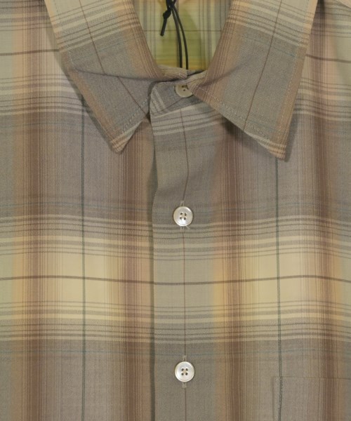 AURALEE（オーラリー）カジュアルシャツ 茶 サイズ:3(S位) メンズ/2200648286042