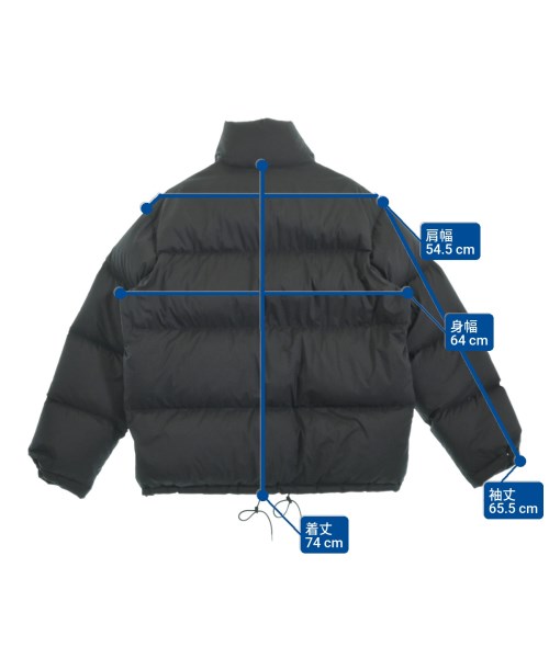 AURALEE（オーラリー）ダウンジャケット/ダウンベスト 黒 サイズ:5(L位) メンズ/2200648942016