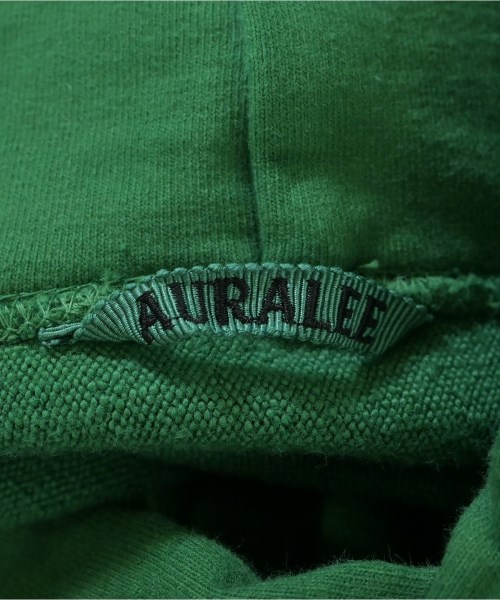 AURALEE（オーラリー）パーカー 緑 サイズ:3(S位) メンズ/2200649228027