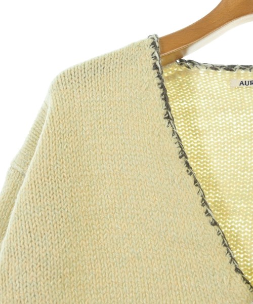 AURALEE（オーラリー）カーディガン ベージュ サイズ:5(L位) メンズ/2200647877098