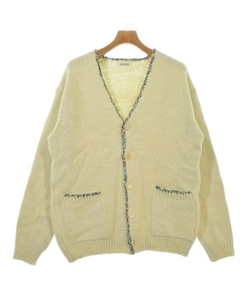 AURALEE（オーラリー）カーディガン ベージュ サイズ:5(L位) メンズ