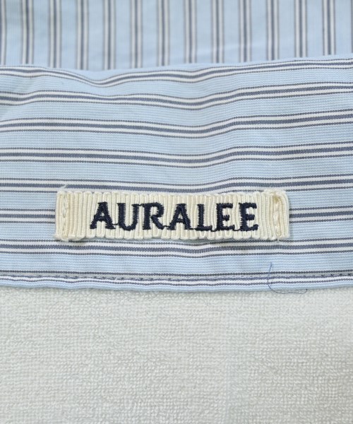 AURALEE（オーラリー）カジュアルシャツ 青 サイズ:5(L位) メンズ/2200647877166