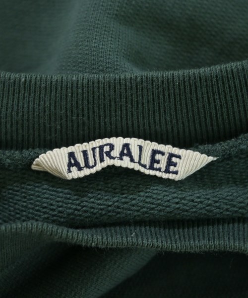 AURALEE（オーラリー）スウェット 緑 サイズ:5(L位) メンズ/2200647877180