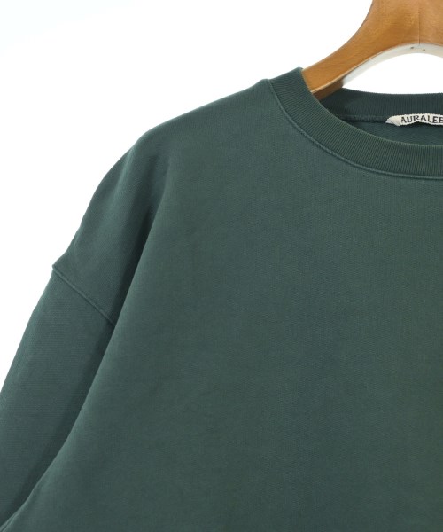 AURALEE（オーラリー）スウェット 緑 サイズ:5(L位) メンズ/2200647877180