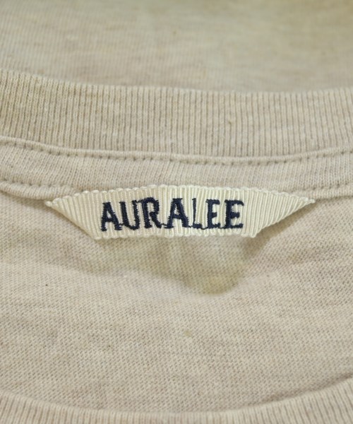 AURALEE（オーラリー）Tシャツ・カットソー ベージュ サイズ:5(L位) メンズ/2200647877210