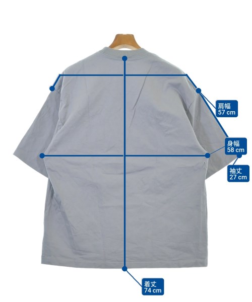 AURALEE（オーラリー）Tシャツ・カットソー グレー サイズ:5(L位) メンズ/2200647877234
