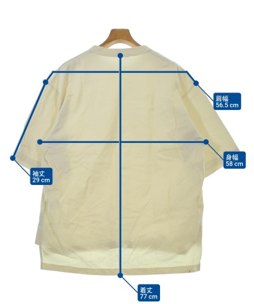 AURALEE（オーラリー）Tシャツ・カットソー 白 サイズ:5(L位) メンズ/2200647877258