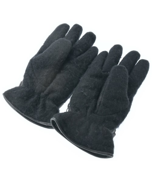 AURALEE（オーラリー）手袋 黒 サイズ:- メンズ/2200649515028