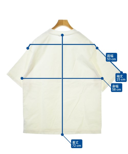 AURALEE（オーラリー）Tシャツ・カットソー 白 サイズ:4(M位) メンズ/2200642126054
