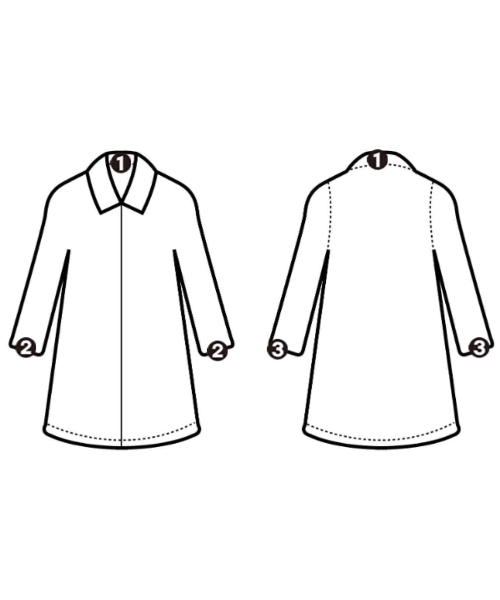 AURALEE（オーラリー）ステンカラーコート カーキ サイズ:1(M位) メンズ/2200650046016