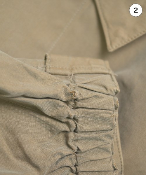 AURALEE（オーラリー）ステンカラーコート カーキ サイズ:1(M位) メンズ/2200650046016