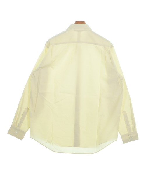AURALEE（オーラリー）カジュアルシャツ 黄 サイズ:5(L位) メンズ/2200650543218
